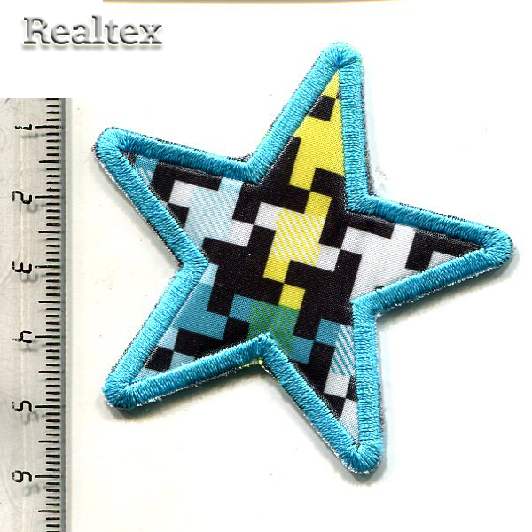 Термоаппликации 016 "Звезда" цв.мультиколор 