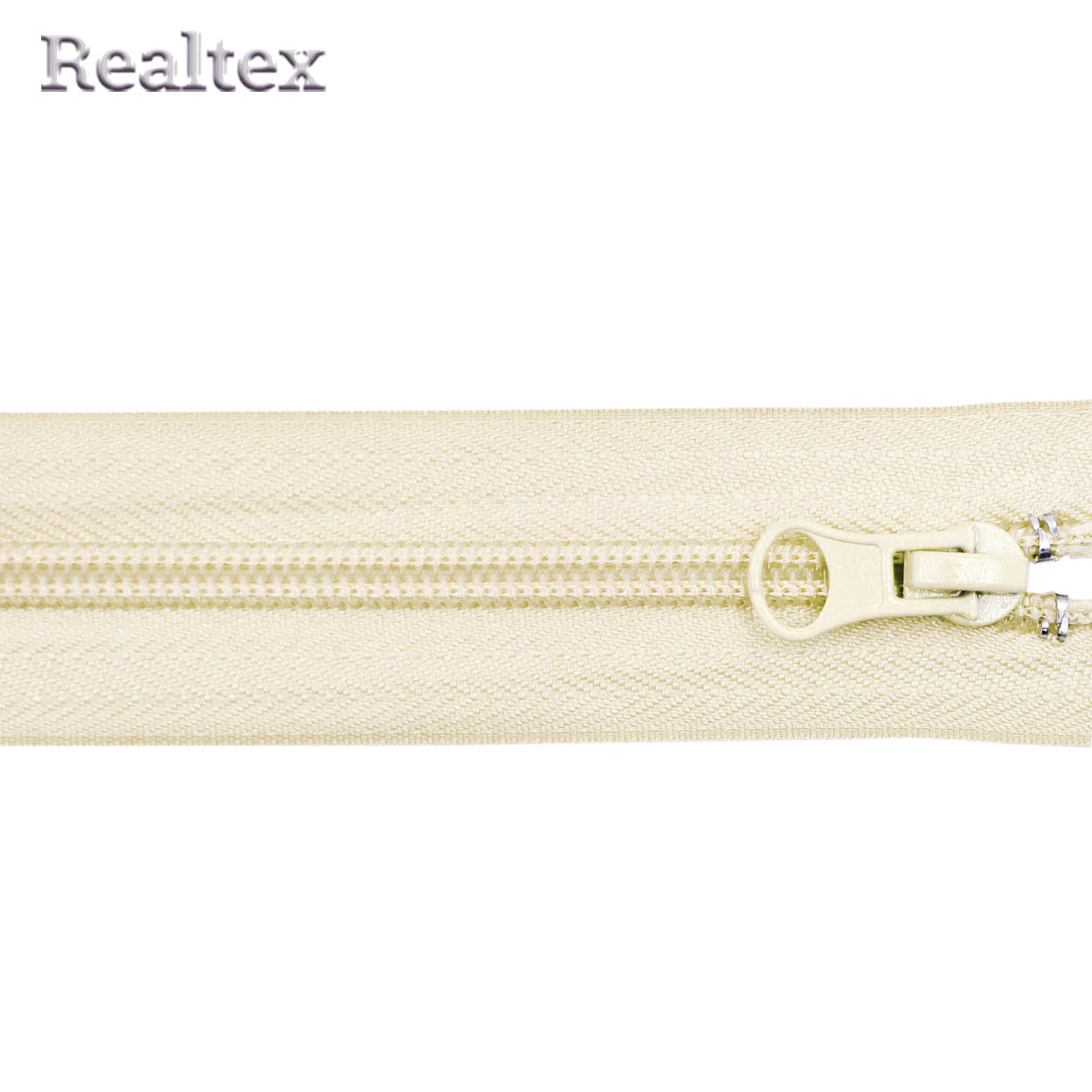 Молния витая Т.5 60см разъемная цв.306С светло-бежевый