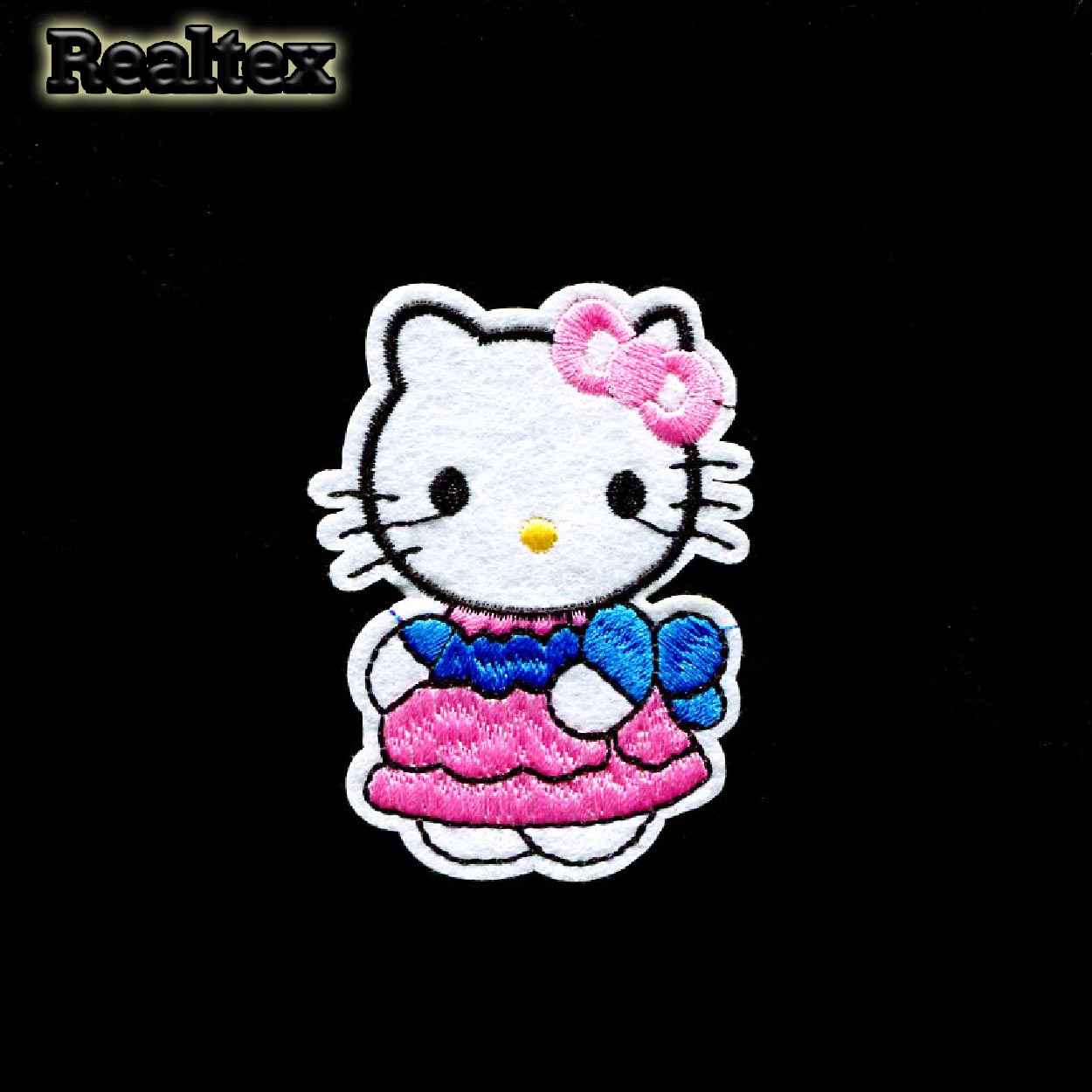 Термоаппликации детские Realtex RT-130 "Kitty с бантиком"