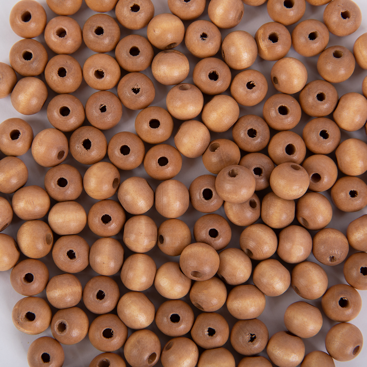 Бусины декоративные деревянные HWBD-10 цв.тёмное дерево