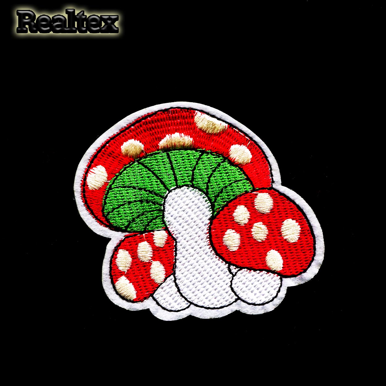 Термоаппликации детские Realtex R-2866 "Три мухомора "