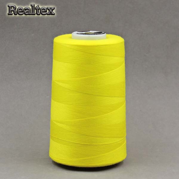 Нитки МАХ 40/2 (5000ярд) цв.125 жёлтый