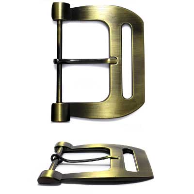 Пряжка металлическая НРЮ 1395 48мм цв.тертая бронза