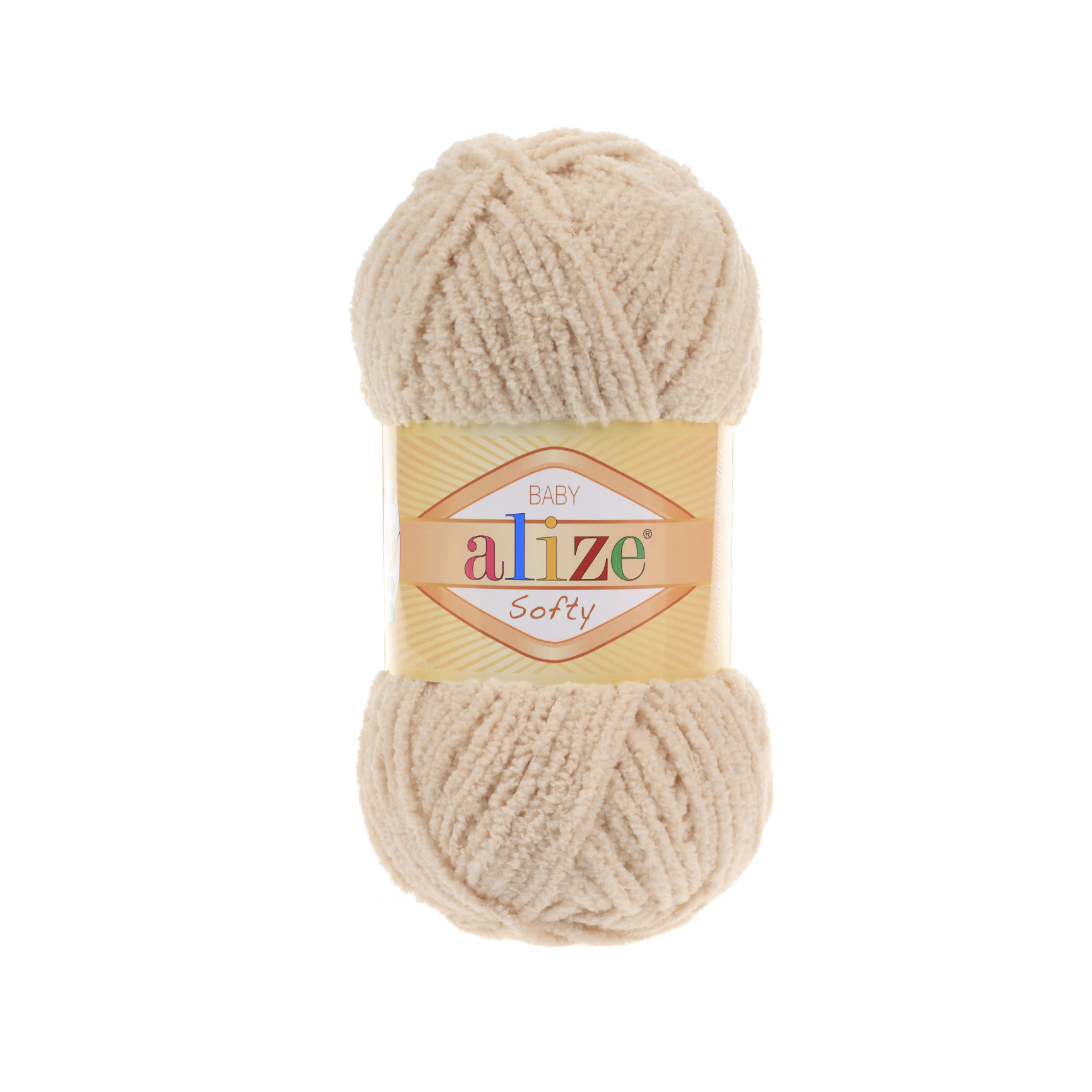 Пряжа Alize "Softy baby" (250гр) цв.310 медовый 