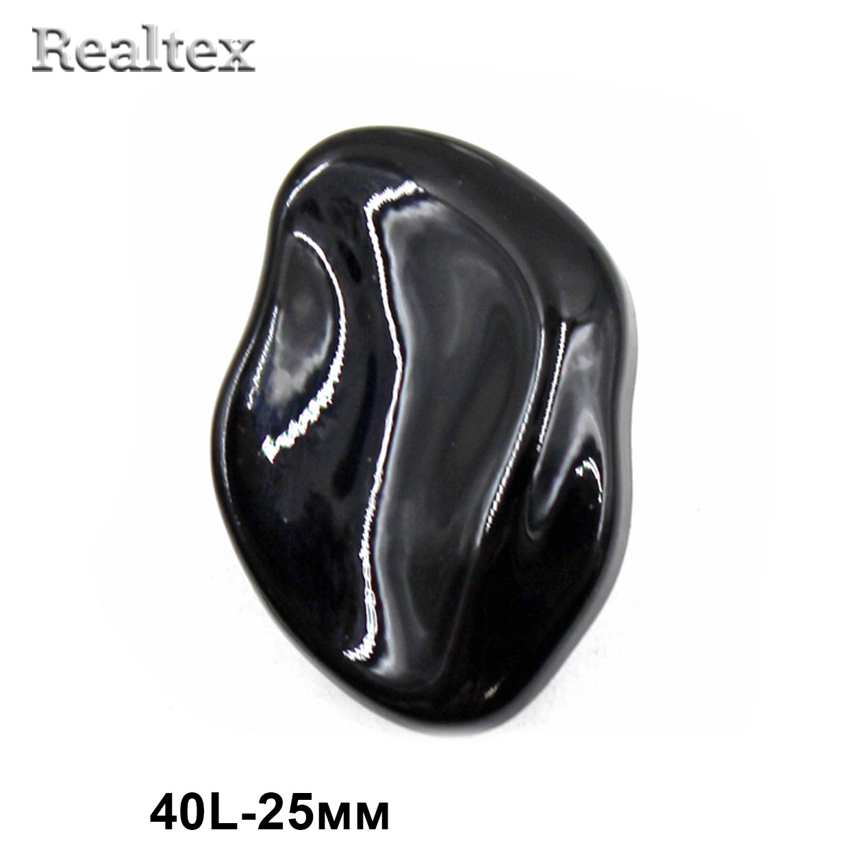 Пуговицы DA 5118 40L (36шт) цв.Black