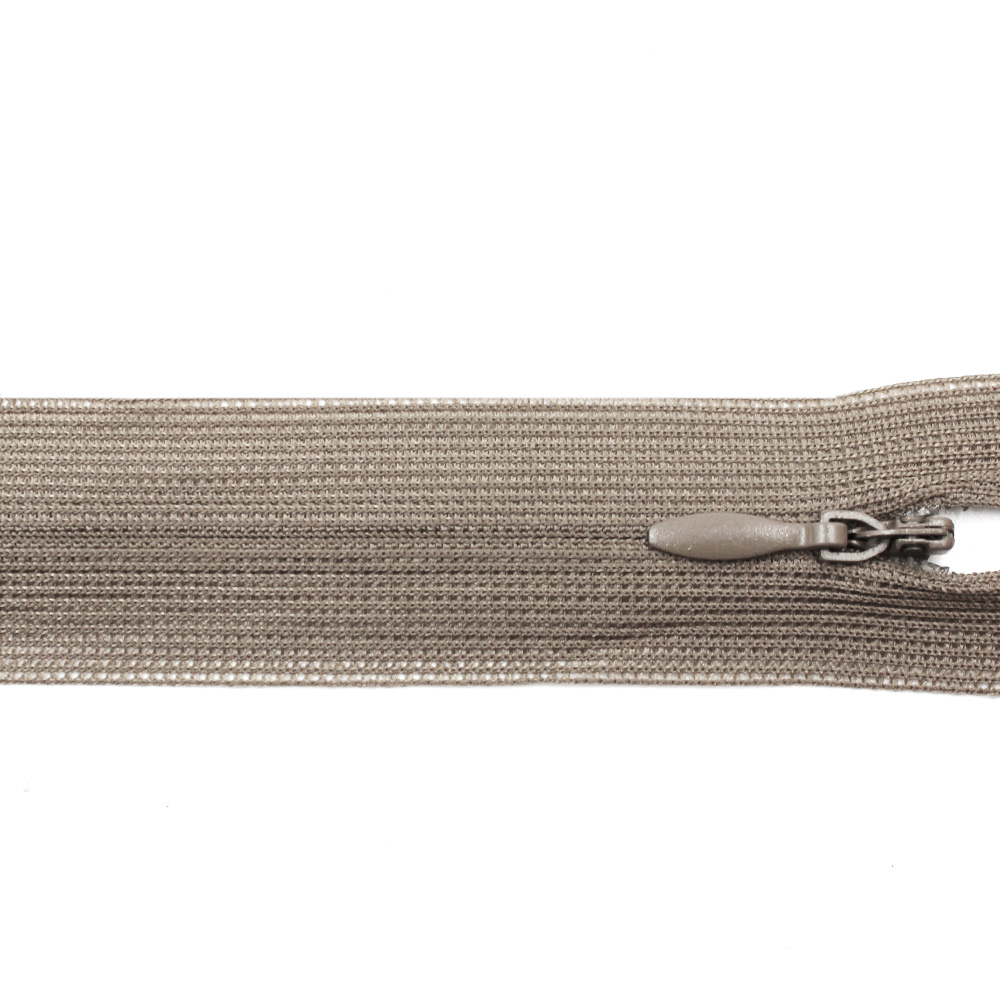  Молния потайная Т.3 50см цв.292 темно-бежевый 