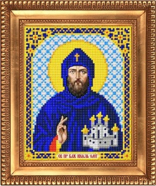 Рисунок на ткани бисером "Благовест" И-5170 "Св.Благ.Князь Олег Брянский"