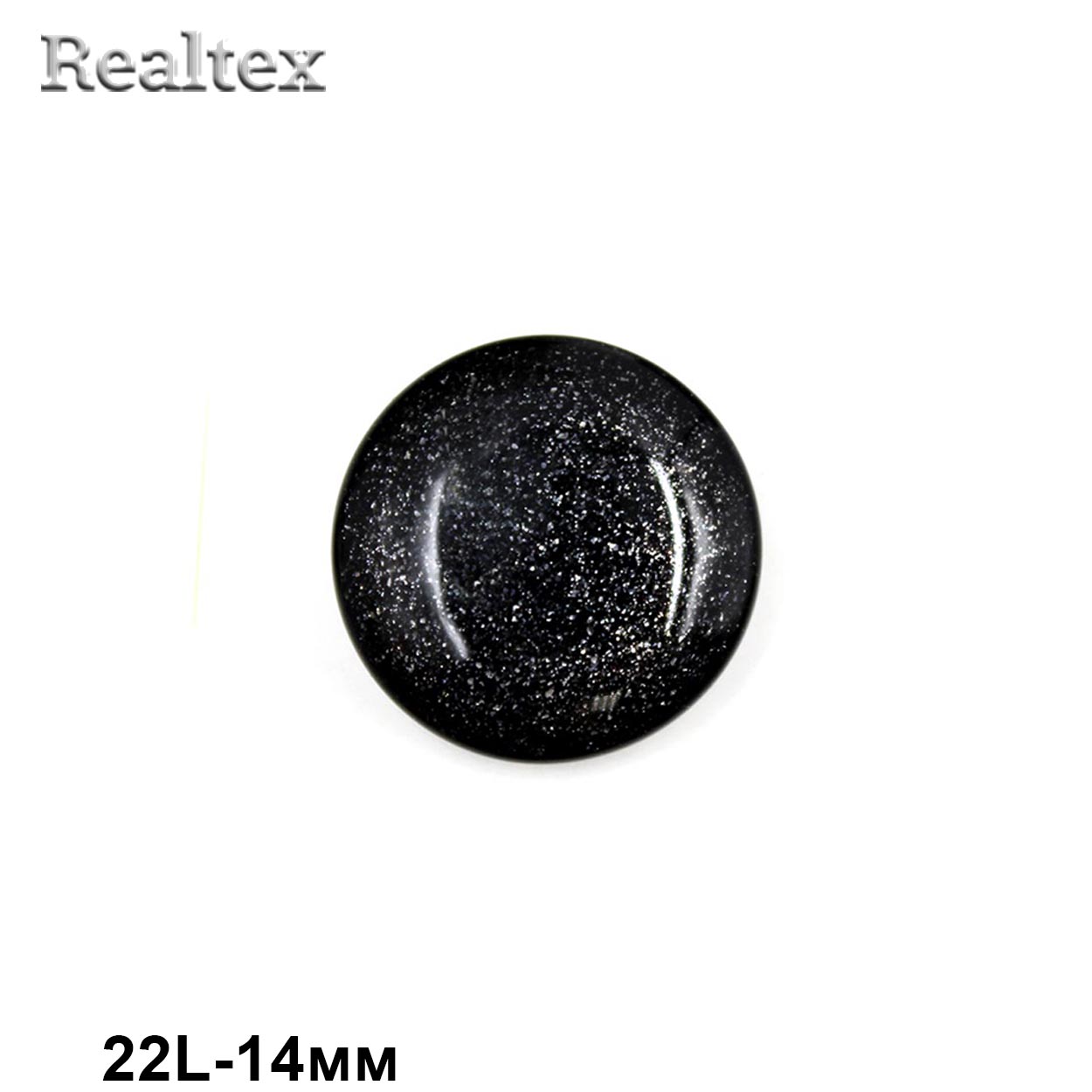 Пуговицы CR P-45 22L (72шт) цв.Blk-02