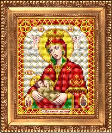Рисунок на ткани бисером "Благовест" И-5076 "Млекопитательница"