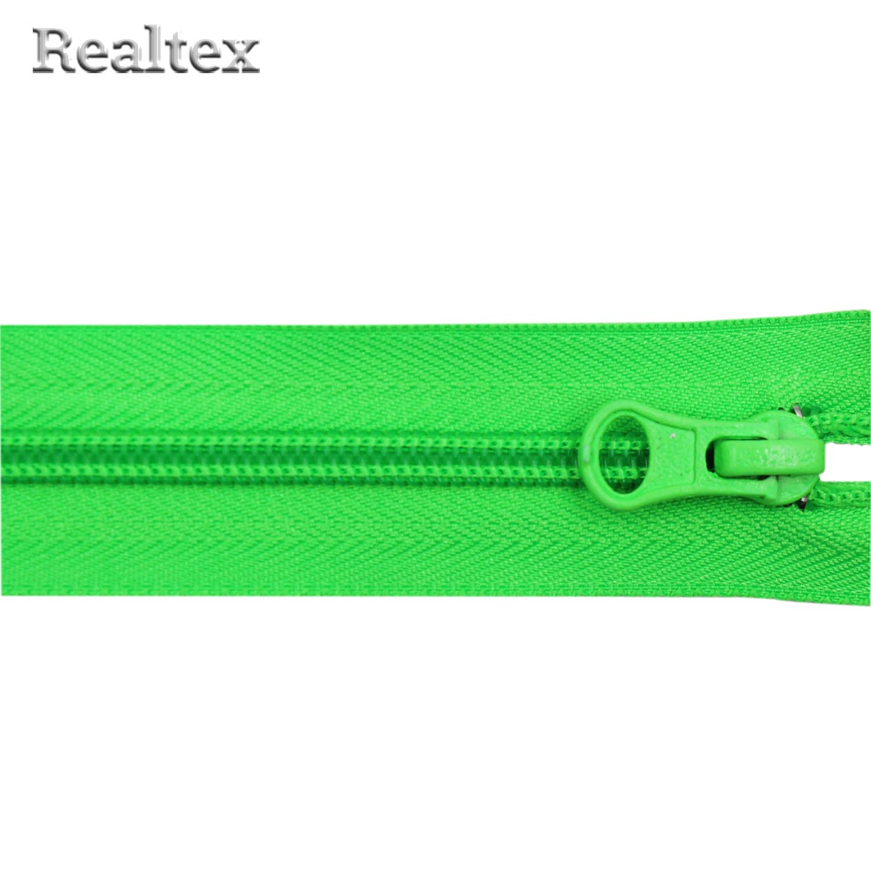 Молния витая Т.5 65см разъемная цв.334С яр.зеленый