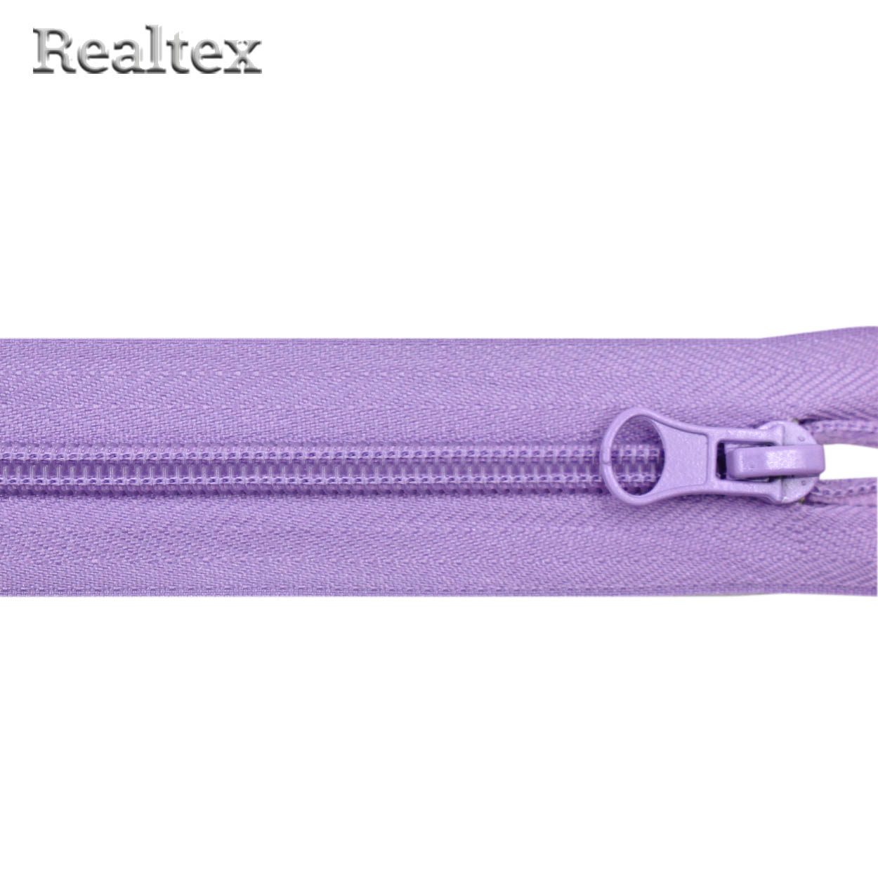 Молния витая Т.5 40см разъемная цв.166С сиреневый