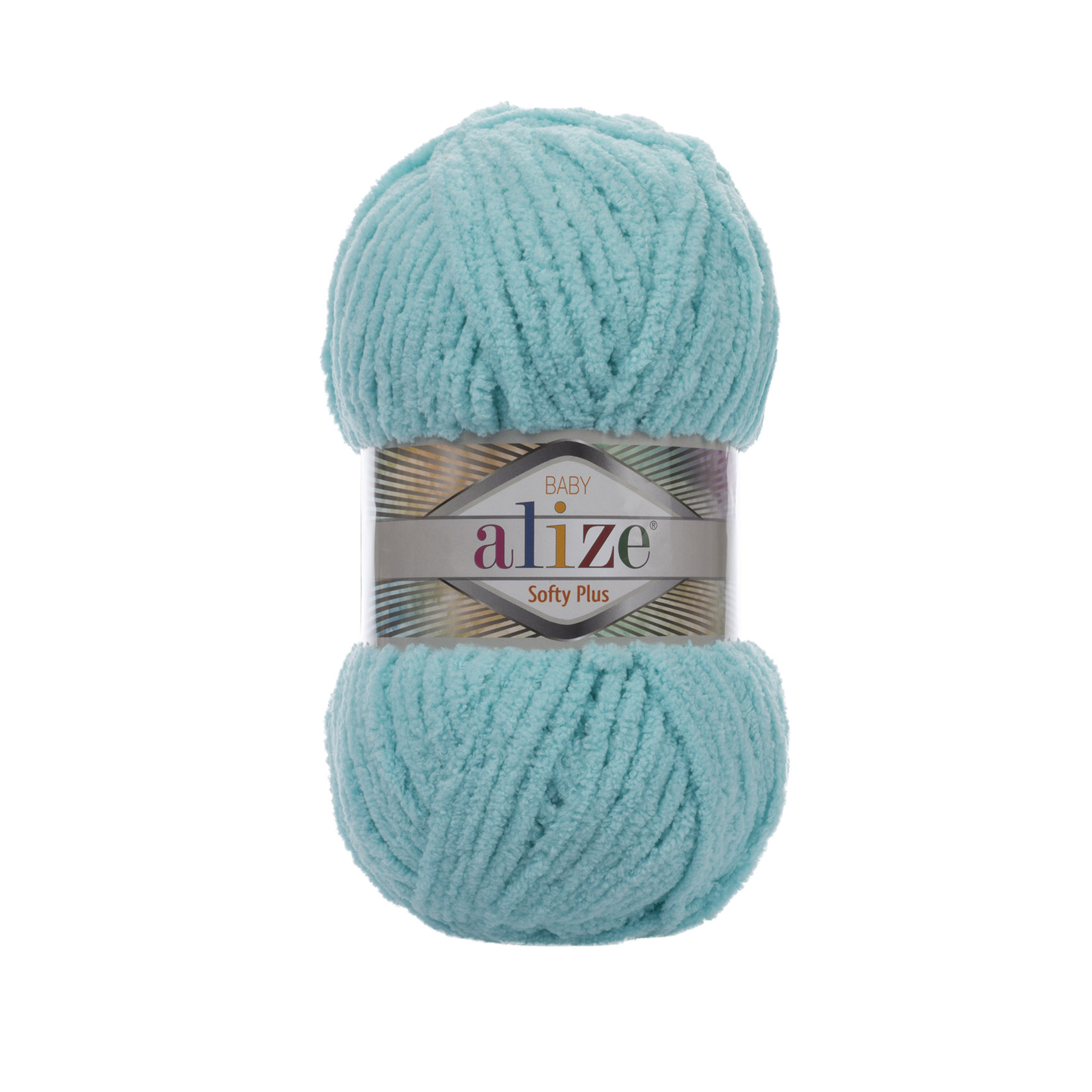 Пряжа Alize "Softy Plus" (100гр) цв.263 бирюзовый