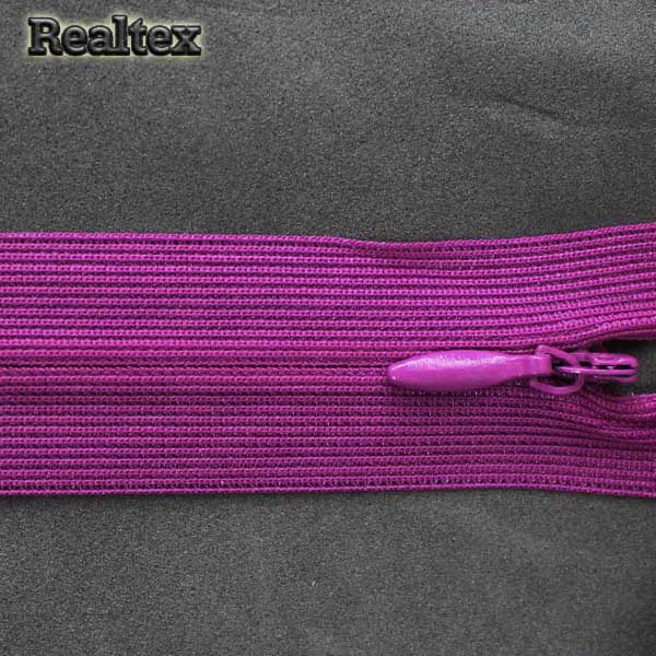  Молния потайная Т.3 50см цв.143 яр.сиреневый