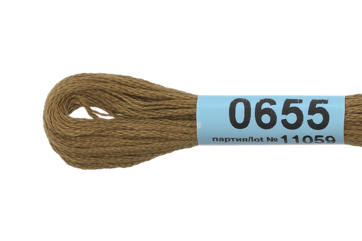 Мулине "Гамма" цв.0655 т.горчичный