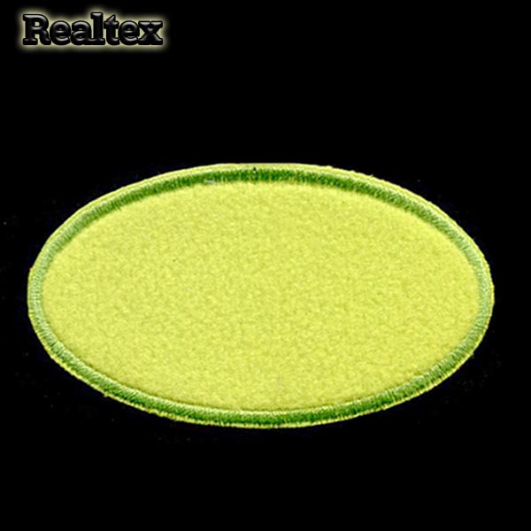 Термоаппликации 014Ф "Овал" цв.салатовый 