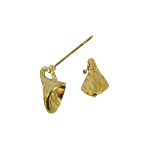 Основа для серег "Астра" 54-P7744 7*22мм цв.золото 