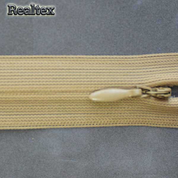  Молния потайная Т.3 50см цв.278 бежевый