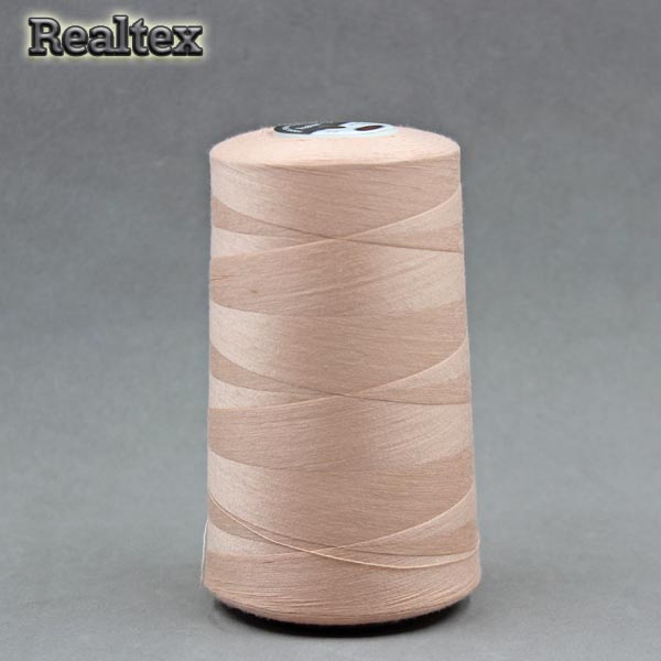 Нитки "Realtex" 40/2 (5000ярд) цв.101 персиково-розовый 