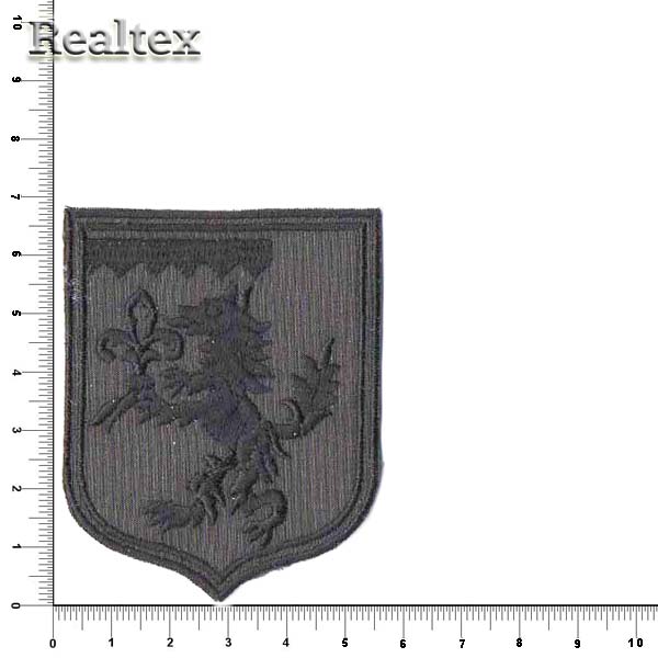 Термоаппликации 53022 "Волк" цв.черный/черный 