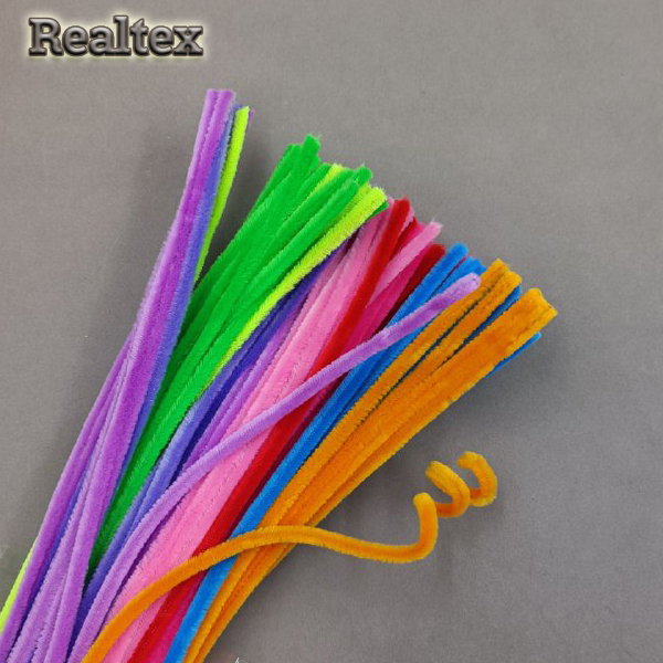 Проволока "Синель" RS для творчества d-6мм 30см (100шт) цв.ассорти №2