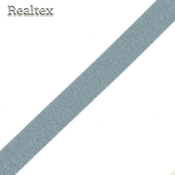 Косая бейка стрейч матовая 15мм (50м) цв.F319 серый