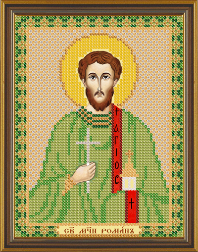 Рисунок на канве для бисера НС 5217 "Св.Мч.Роман" 