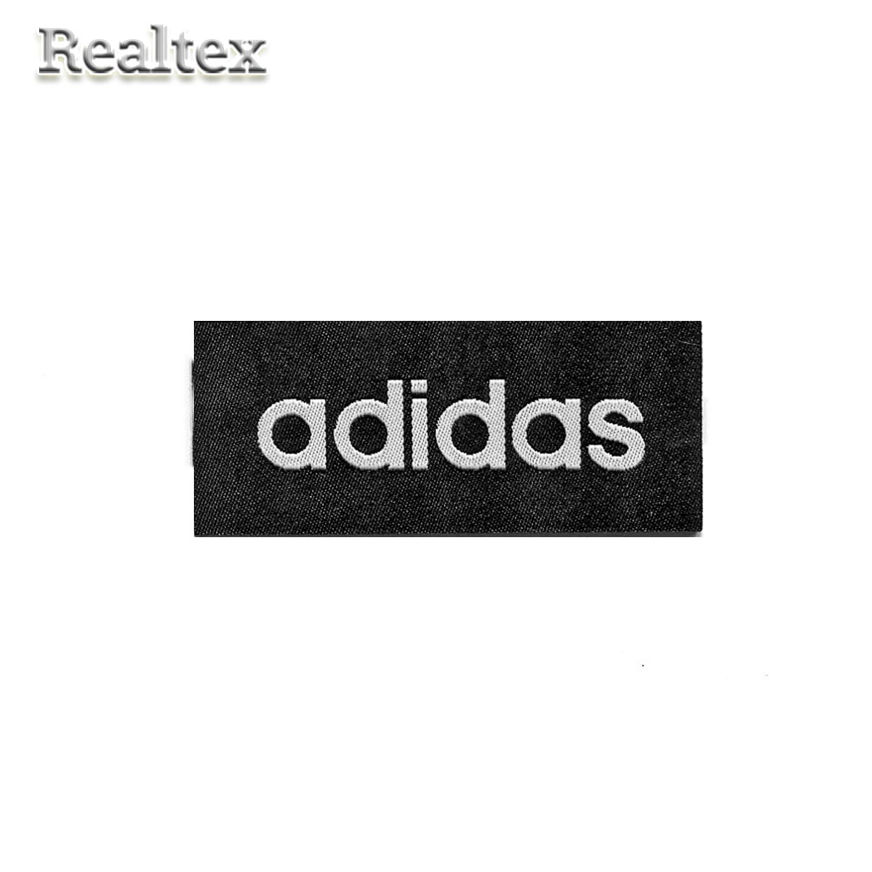 Нашивка Realtex RT-206 "ADIDAS" цв.черный