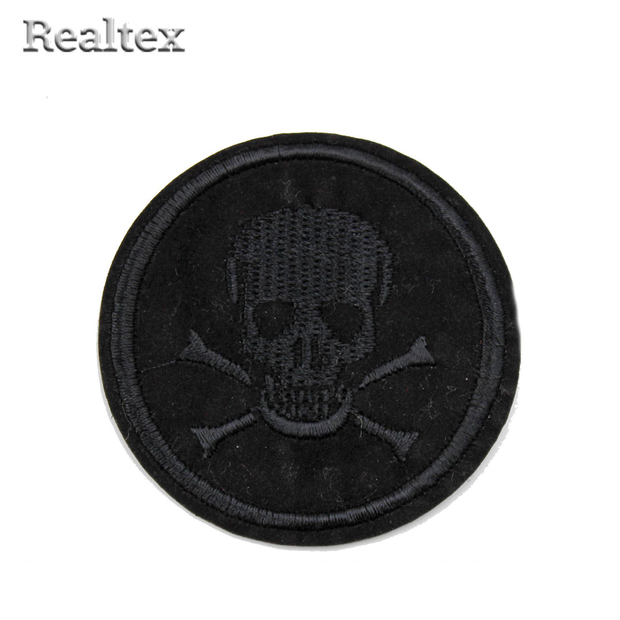  Термоаппликации Реалтекс S-3209  "Череп" цв.черный