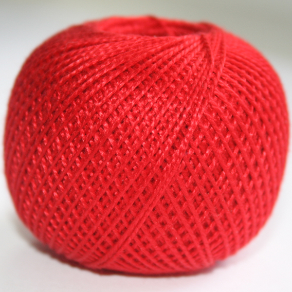 Пряжа для вязания Ирис 25гр цв.0906 красный мак 