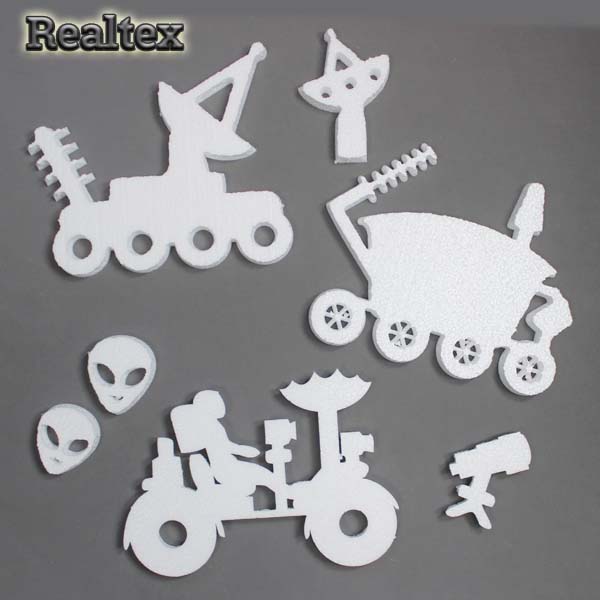 Заготовка для декорирования Луноходы 21см мод.13459 (пенопласт пористый) 