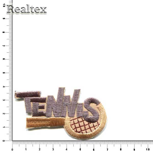 Термоаппликации 3226 "Tennis" цв.бежевый