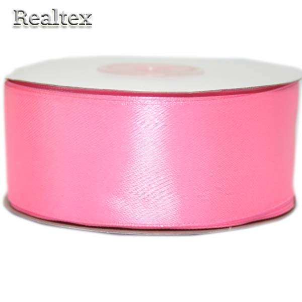 Лента атласная 38мм Realtex (32.9м) цв.149 розовый