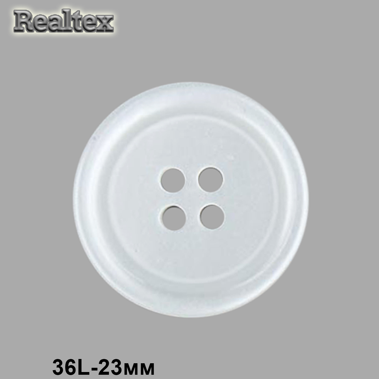 Пуговицы CR P-41 36L (72шт) цв.01-White