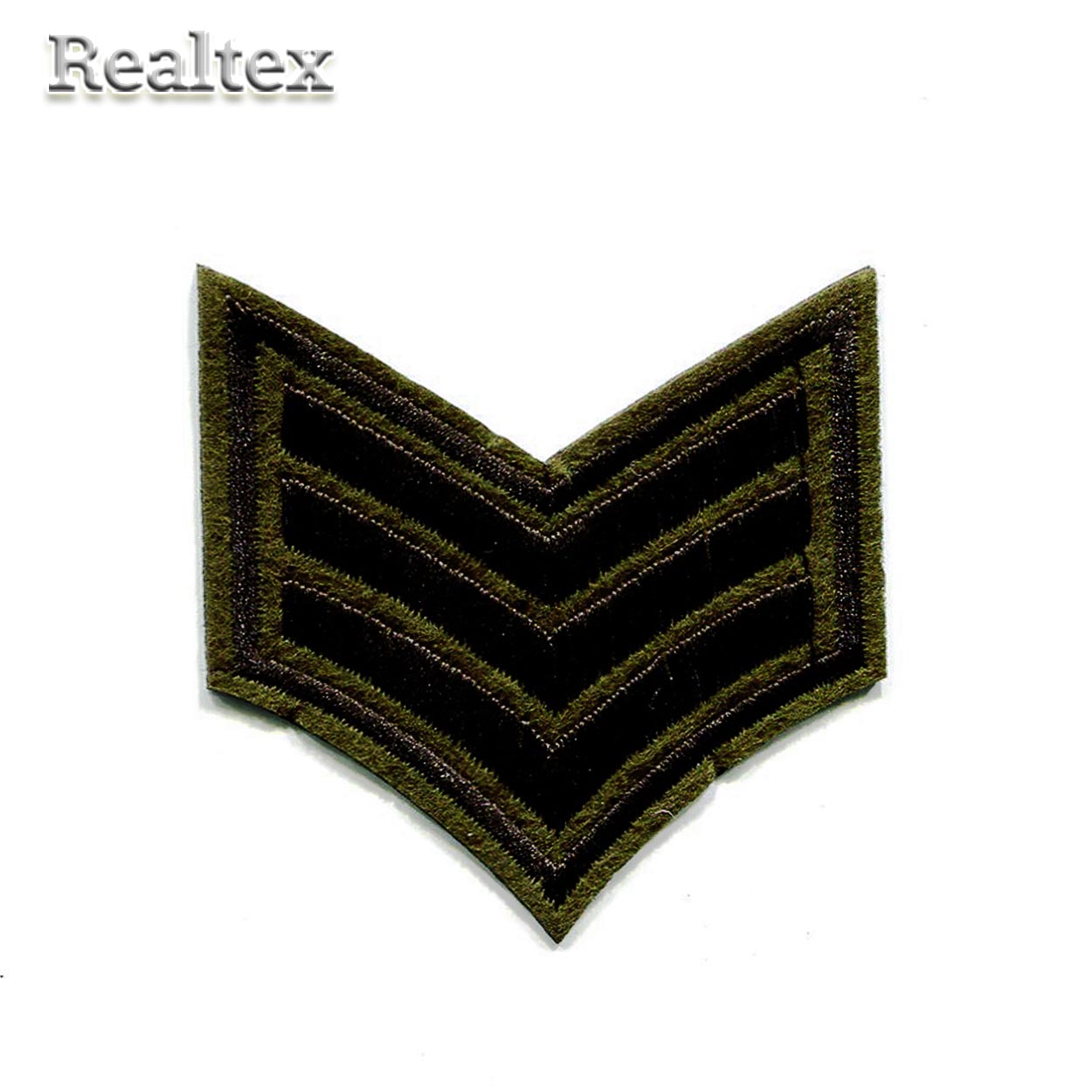  Термоаппликации Реалтекс RT-200 "Шеврон" цв.хаки