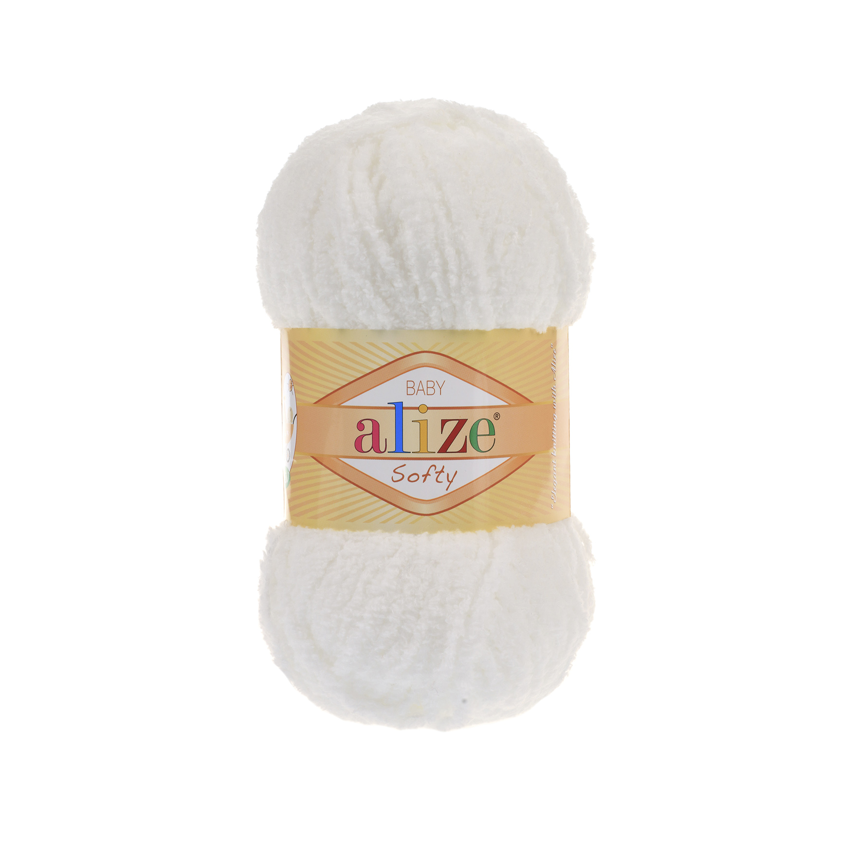 Пряжа Alize "Softy baby" (250гр) цв.450 жемчужный
