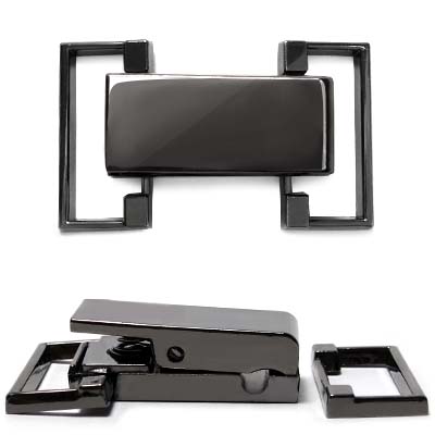 Пряжка металлическая ГХН 14824 20мм цв.черный никель