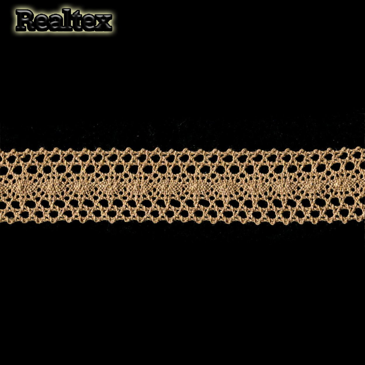 Кружево вязаное  30мм 30.01.168 цв.09 бежевый