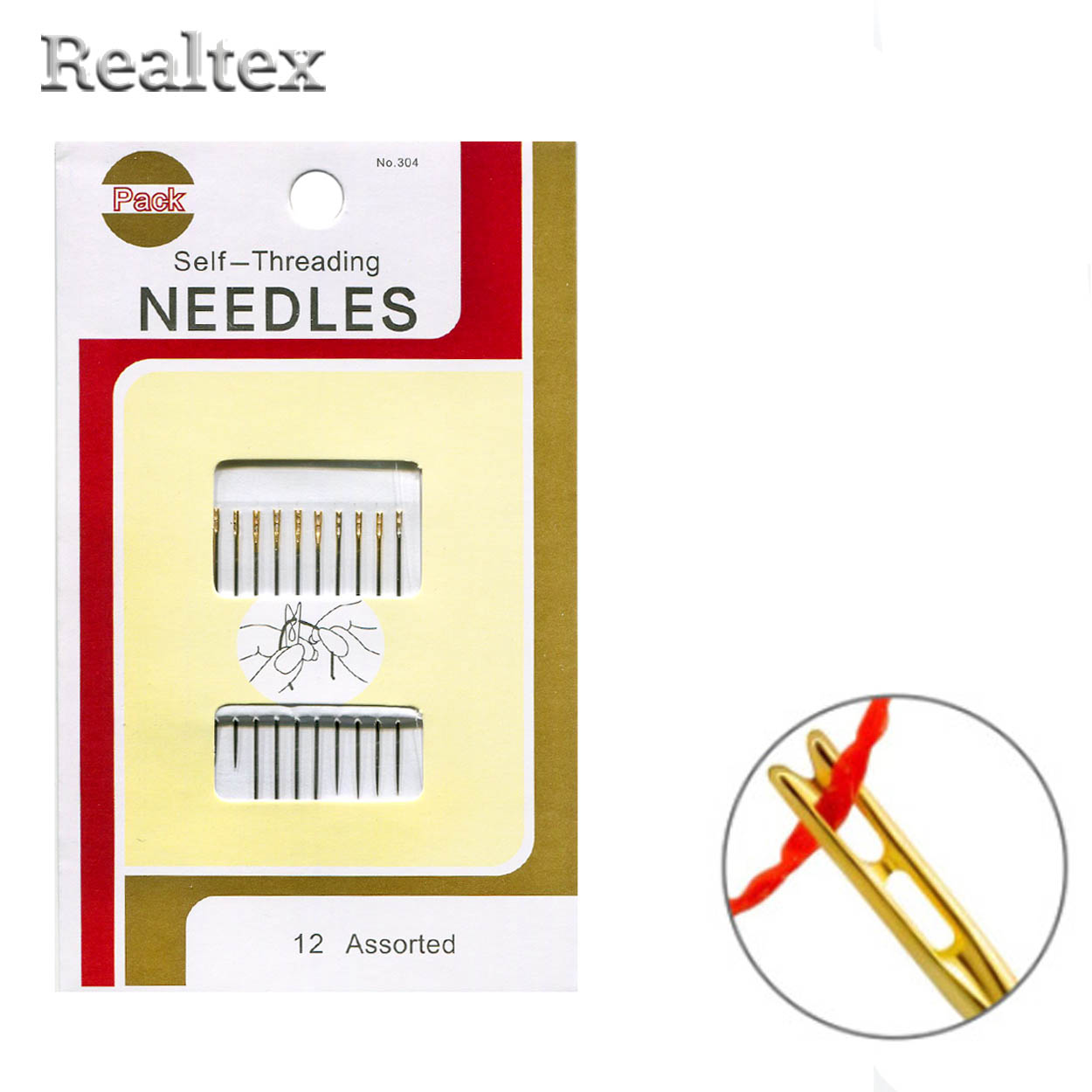 Иглы 304 Realtex (HN-07) для слабовидящих 