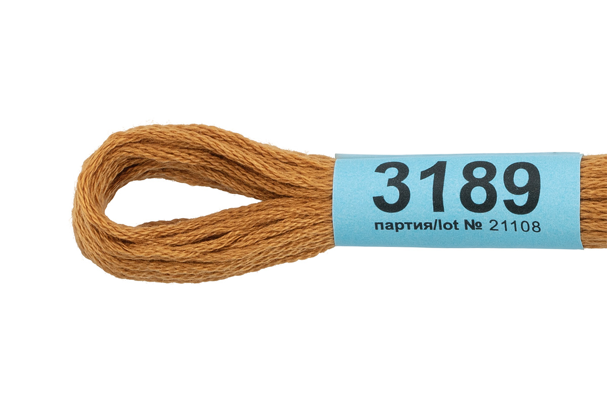 Мулине "Гамма" цв.3189 горчичный