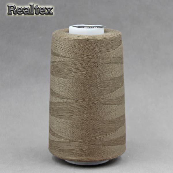 Нитки "Реалтекс" 40/2 (5000ярд) цв.363 тёмный хаки 