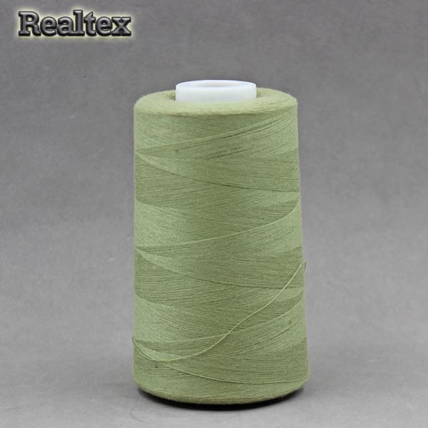 Нитки "Realtex" 40/2 (5000ярд) цв.413 фисташковый 