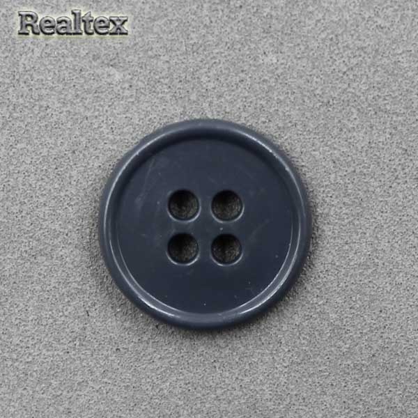 Пуговицы 4 прокола 14мм КЛ 14-4 цв.темно-серый  