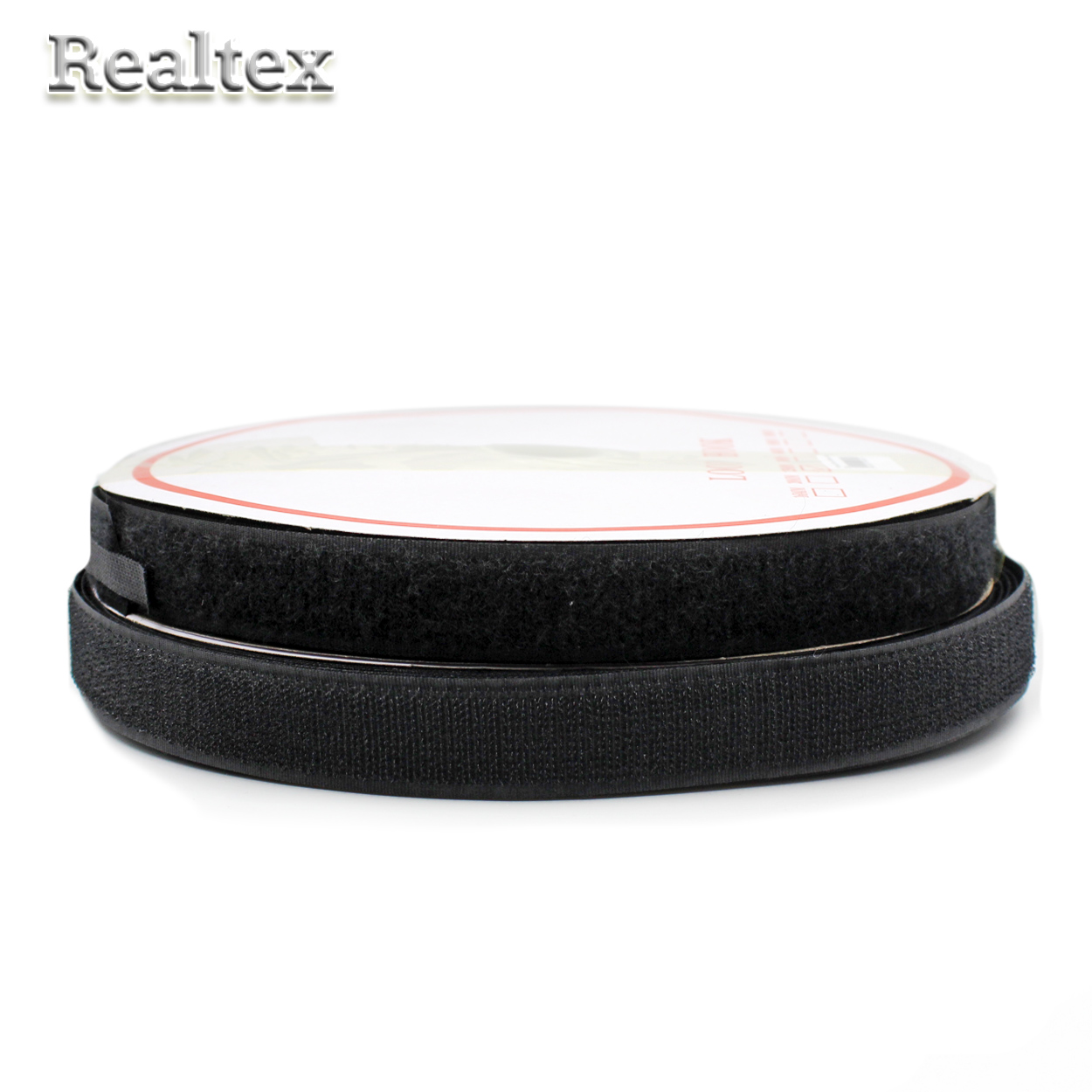 Липучка  Реалтекс 25мм цв.черный