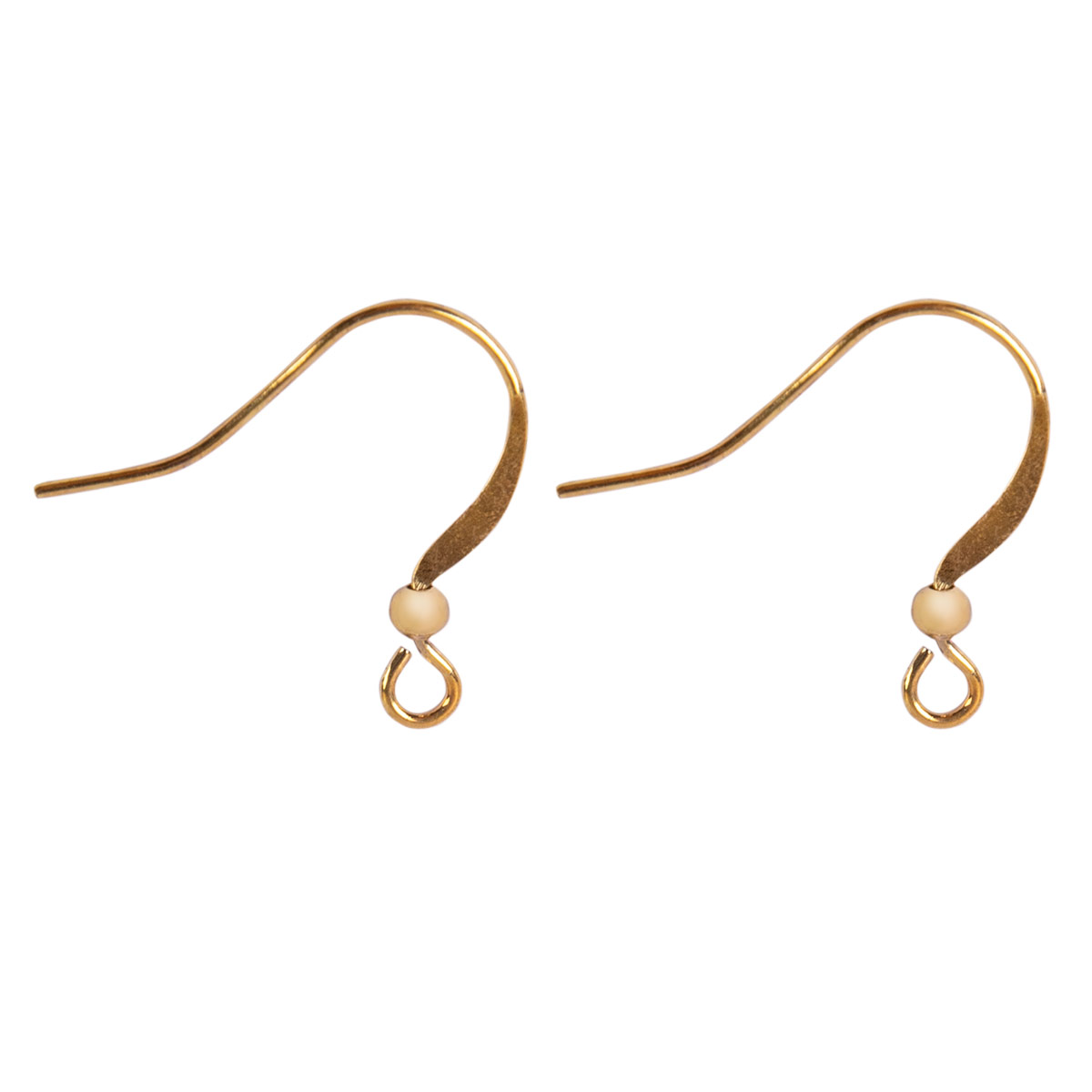 Швензы для серег "Zlatka" DH-01/10 цв.01 золото