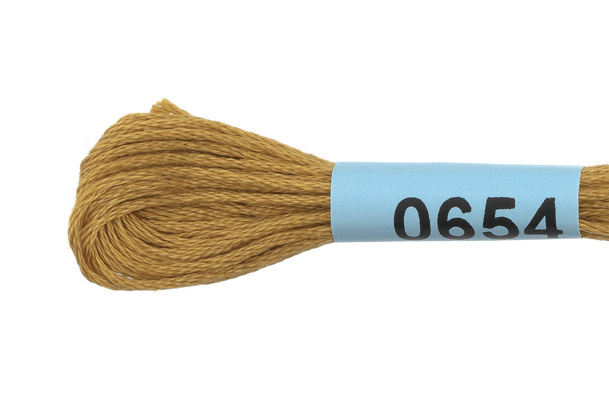 Мулине "Гамма" цв.0654 горчичный