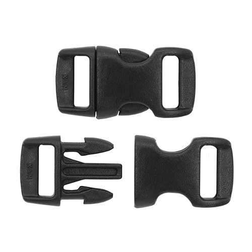 Защелка-трезубец 10мм 66080 цв.чёрный 