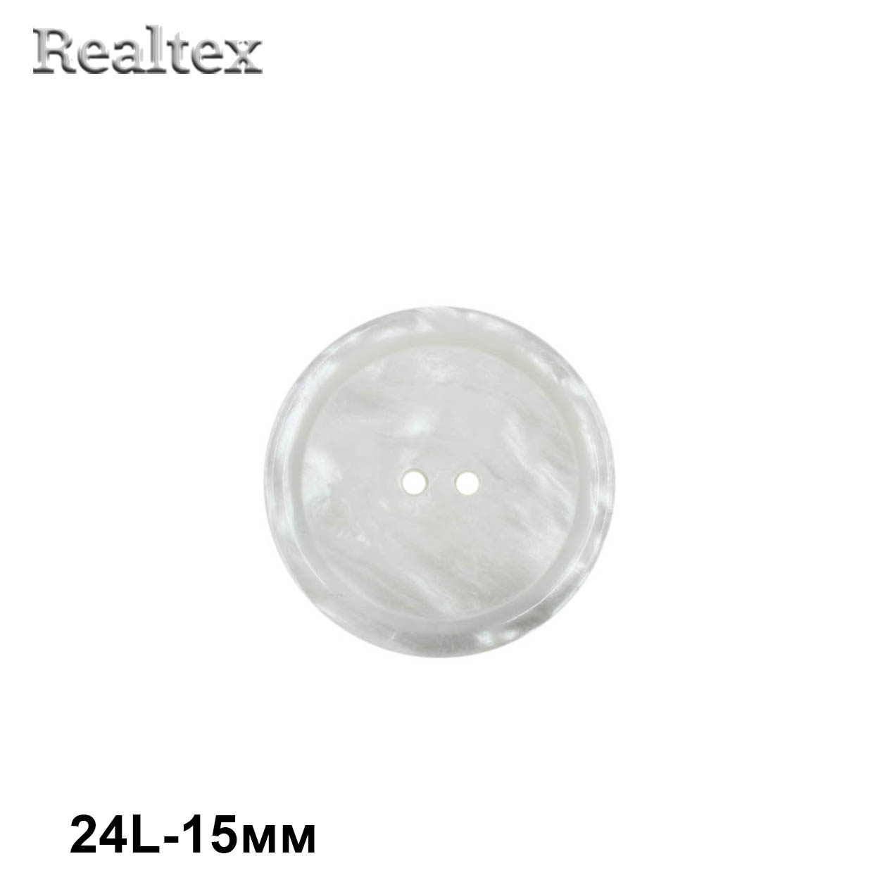 Пуговицы CB 3685 24L (72шт) цв.02-White 