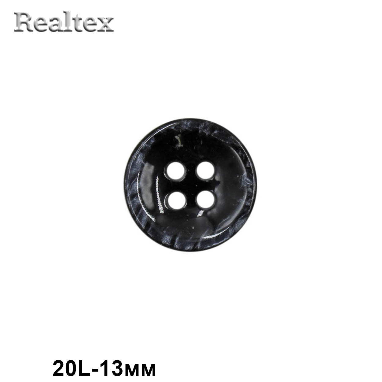 Пуговицы CN 2844 20L (72шт) цв.Blk-02