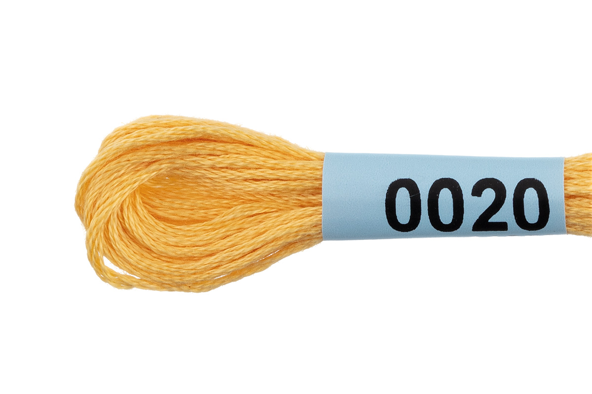 Мулине "Гамма" цв.0020 роз-желтый