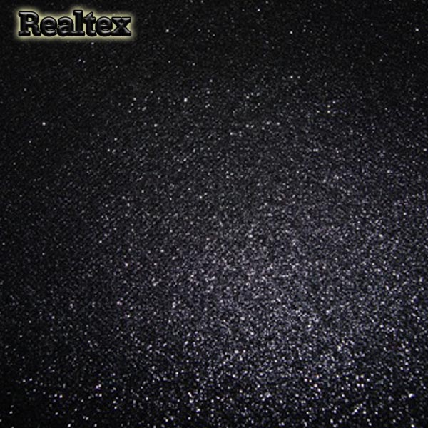 Декоративный материал 24861 1мм с глиттером цв.чёрный